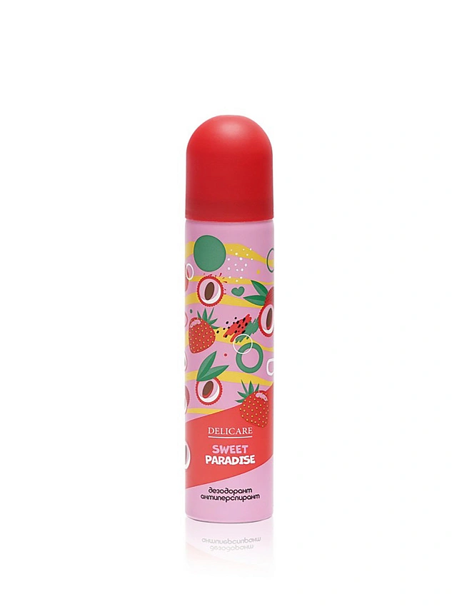 Delicare FRUIT дезодорант жен аэр. антиперсперант Sweet Paradise 75МЛ - 1