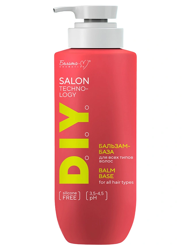 D.I.Y. SALON TECHNOLOGY БАЛЬЗАМ-БАЗА для всех типов волос 400 г - 1