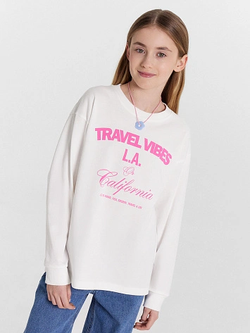 Лонгслив для девочек