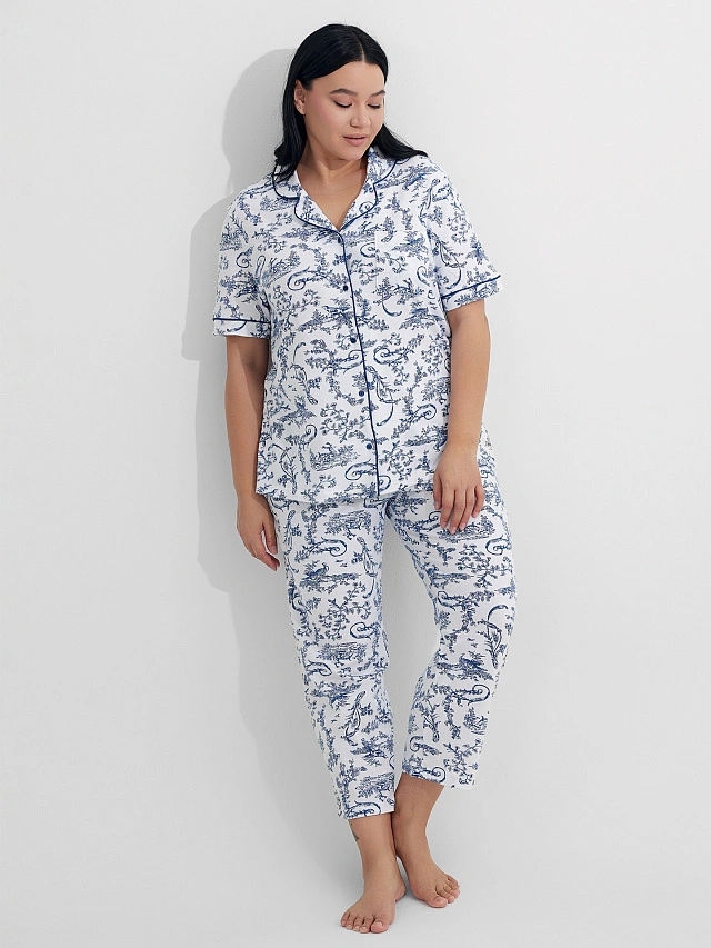 КОМПЛЕКТ ЖЕНСКИЙ (ЖАКЕТ, БРИДЖИ) - 6