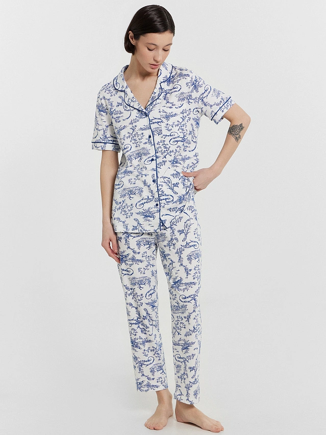 КОМПЛЕКТ ЖЕНСКИЙ (ЖАКЕТ, БРИДЖИ) - 9