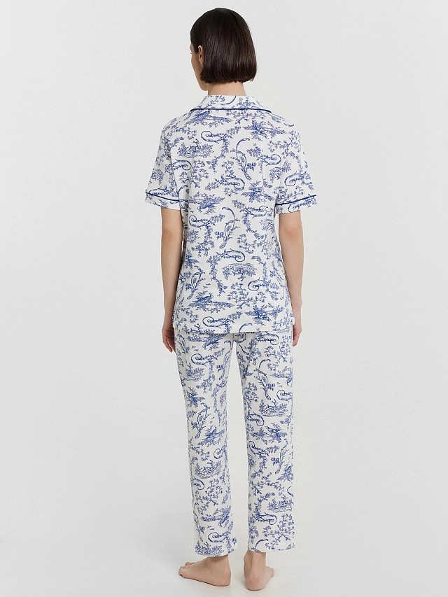 КОМПЛЕКТ ЖЕНСКИЙ (ЖАКЕТ, БРИДЖИ) - 10