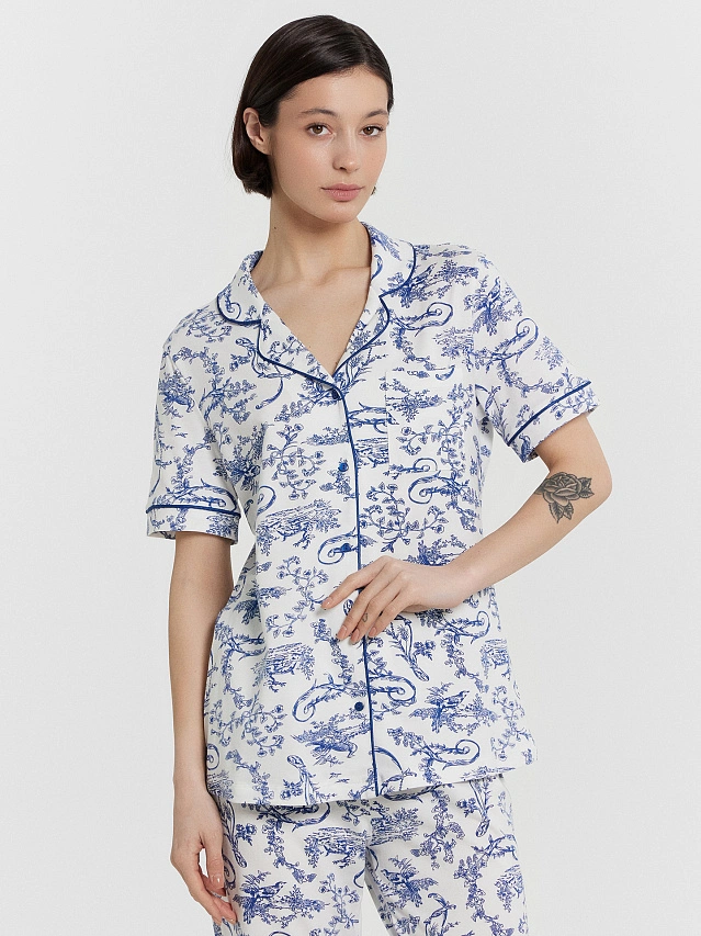 КОМПЛЕКТ ЖЕНСКИЙ (ЖАКЕТ, БРИДЖИ) - 11