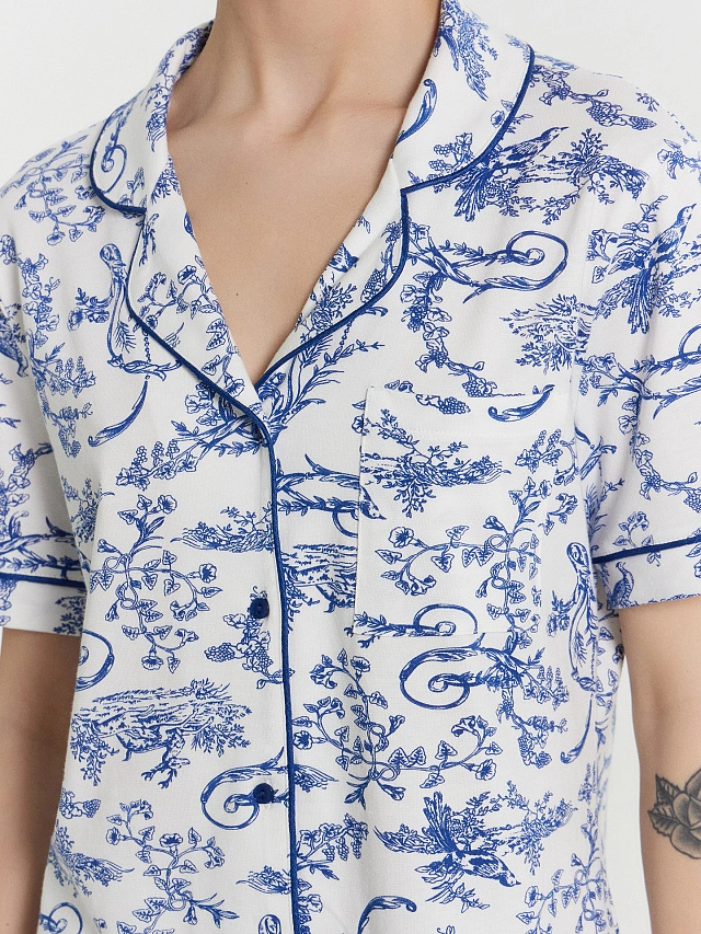 КОМПЛЕКТ ЖЕНСКИЙ (ЖАКЕТ, БРИДЖИ) - 14