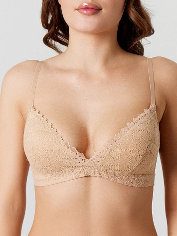 Бюстгальтер женский бежевый