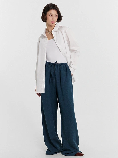 картинка Брюки женские зеленые  от магазина стильной одежды Mark Formelle