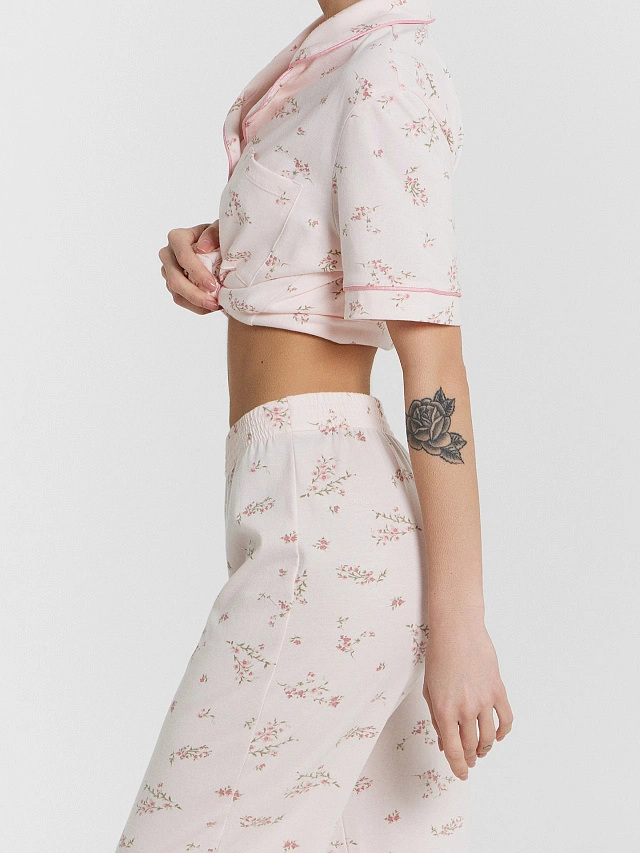 КОМПЛЕКТ ЖЕНСКИЙ (ЖАКЕТ, БРИДЖИ) - 18