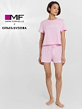 Комплект домашний Mark Formelle x Ольга Бузова розовый с надписью "Если нужно объяснять, то не нужно объяснять"