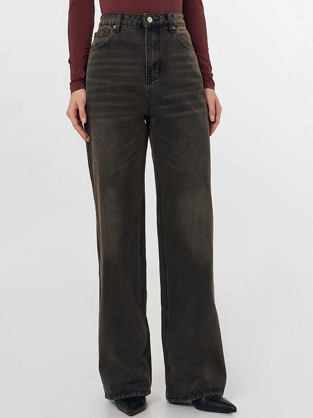 БРЮКИ ЖЕНСКИЕ ДЖИНСОВЫЕ - 2