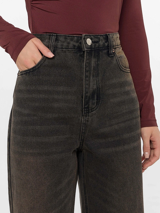 БРЮКИ ЖЕНСКИЕ ДЖИНСОВЫЕ - 5