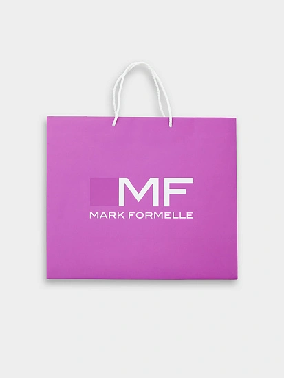 картинка Фирменный пакет Mark Formelle розовый, 350х150х300 мм от магазина стильной одежды Mark Formelle