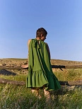 Сарафан женский зеленый