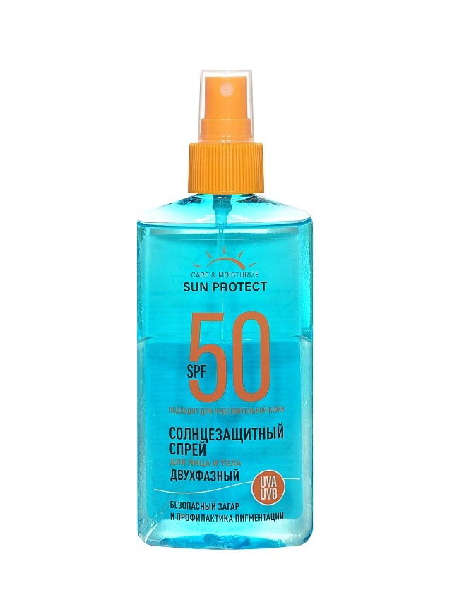 Sun Protect by Sensicare для загара спр. двухфазный SPF50 150МЛ - 1