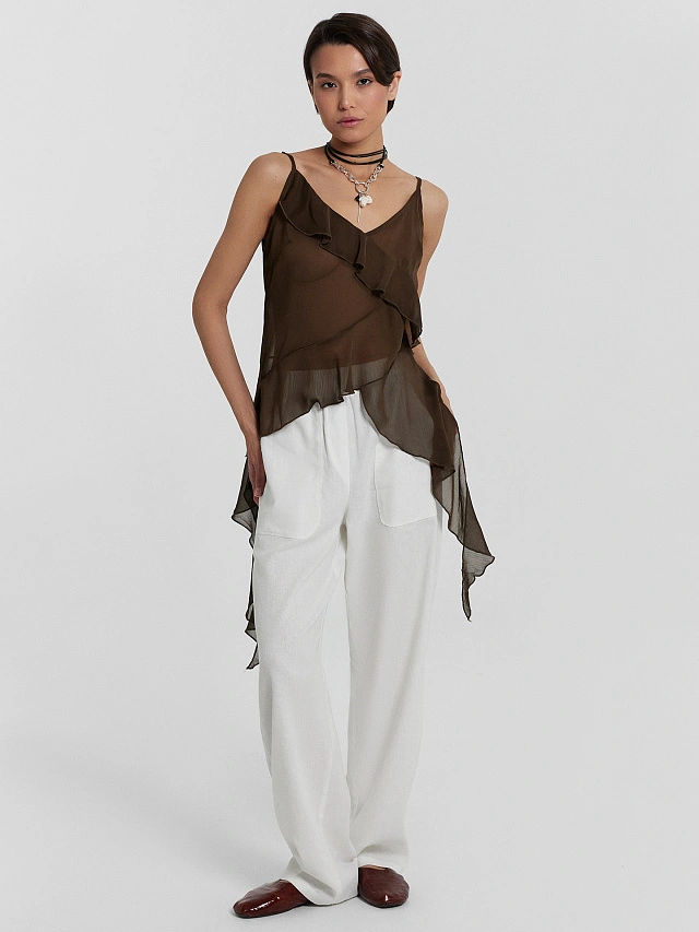 Брюки женские белые - 2