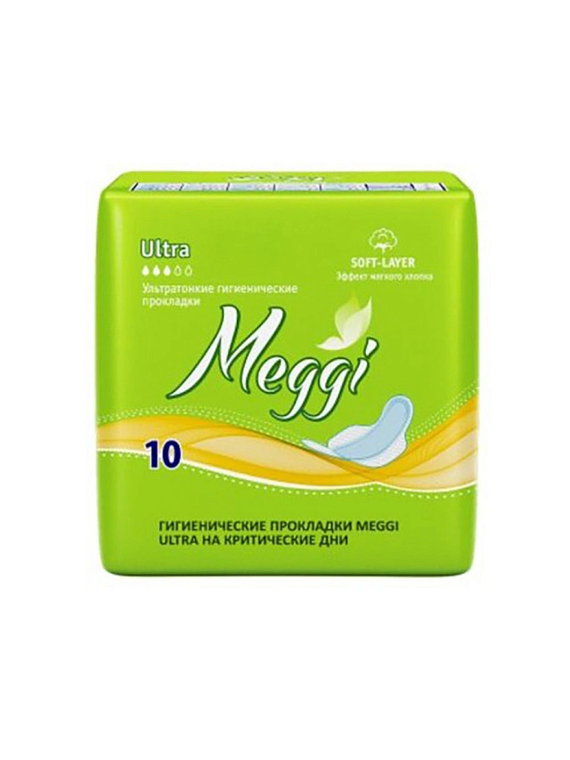 Гиг. прокладки MEGGI УЛЬТРА/ULTRA на критические дни Арт. MEG 501, 4810317000237 - 1 Гиг. прокладки MEGGI УЛЬТРА/ULTRA на критические дни Арт. MEG 501 - 1