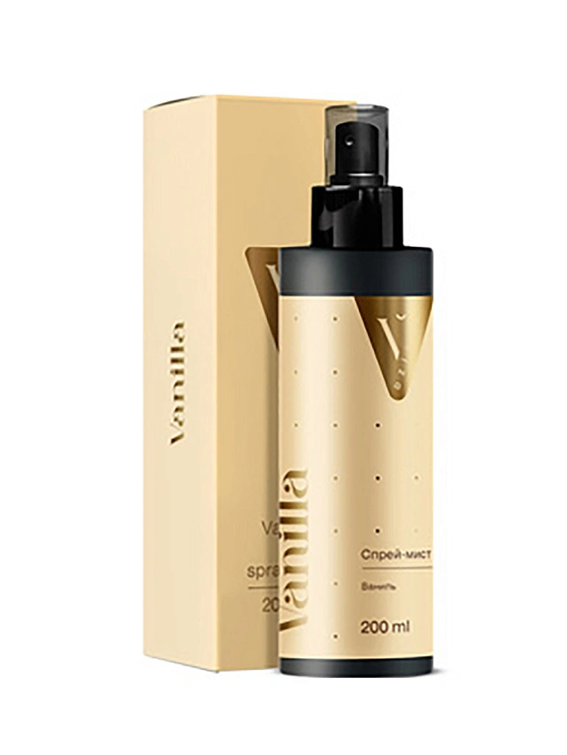 Спрей-мист для тела и волос парфюмированный Dziyna "Vanilla"  Арт.SMD 0022, 200 мл - 1
