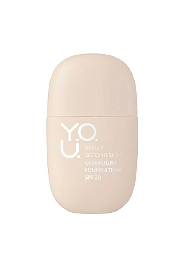 Y.O.U. Really Second skin Тональный крем ультралегкий тон:10 ,:Light Beige, 4810438028974 - 1 Y.O.U. Really Second skin Тональный крем ультралегкий тон:10 ,:Light Beige - 1