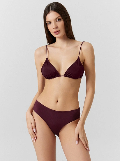 картинка Трусы купальные женские бордовые  от магазина стильной одежды Mark Formelle