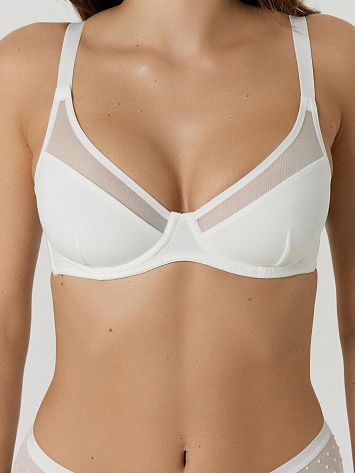 Бюстгальтер женский белый