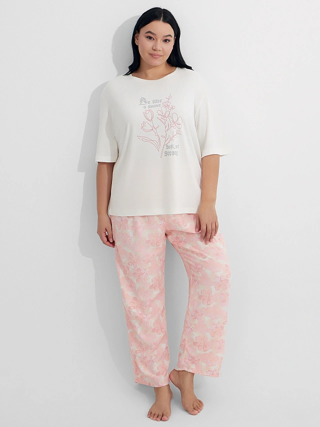 КОМПЛЕКТ ЖЕНСКИЙ (ФУТБОЛКА, БРИДЖИ) - 6