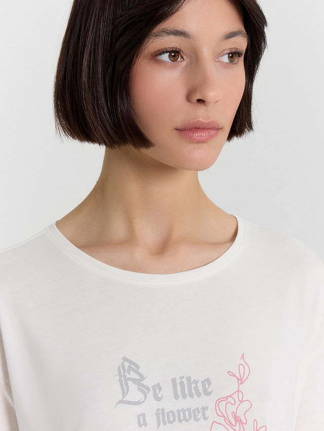 КОМПЛЕКТ ЖЕНСКИЙ (ФУТБОЛКА, БРИДЖИ) - 14