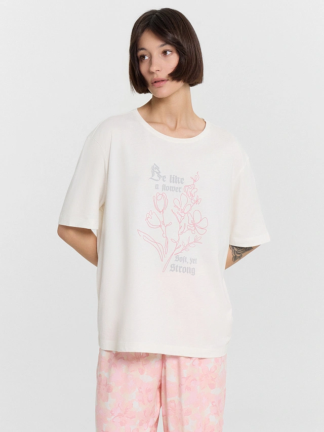 КОМПЛЕКТ ЖЕНСКИЙ (ФУТБОЛКА, БРИДЖИ) - 17