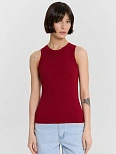 Топ женский бордовый