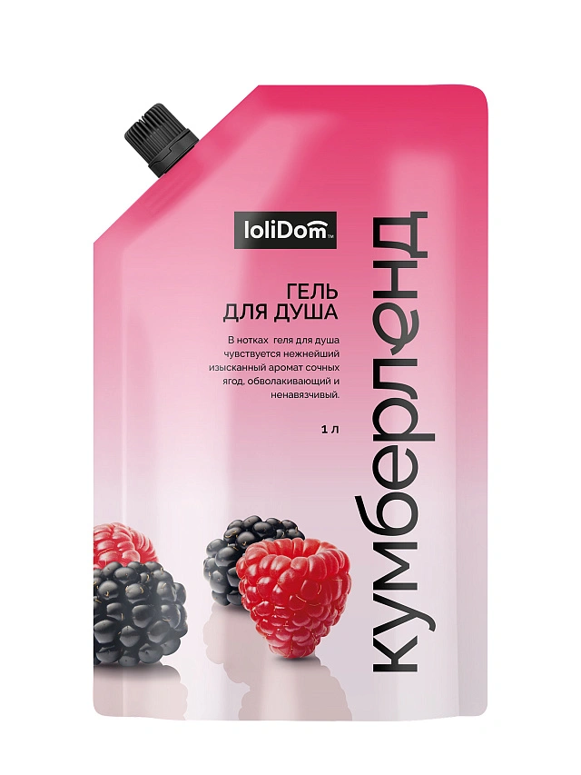 Гель для душа LOLIDOM "Кумберленд", 1 л - 1