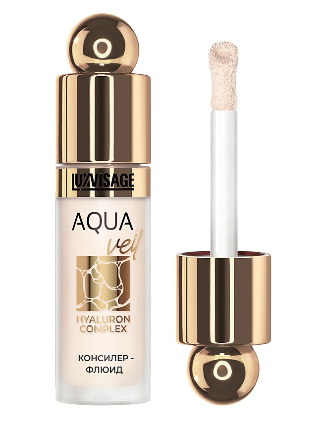 Консилер-флюид LUXVISAGE AQUA veil HYALURON COMPLEX101   Fair - 1