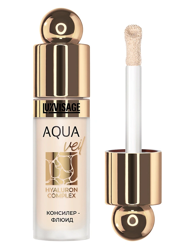 Консилер-флюид LUXVISAGE AQUA veil HYALURON COMPLEX104   Beige - 1