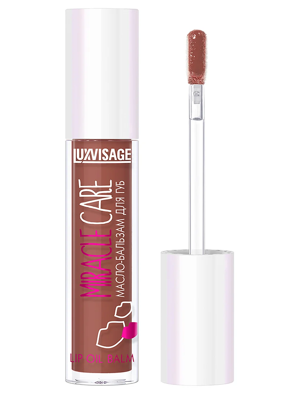 картинка Масло-бальзам для губ LUXVISAGE MIRACLE CARE, 107 тон 4811329049139 от магазина стильной одежды Mark Formelle