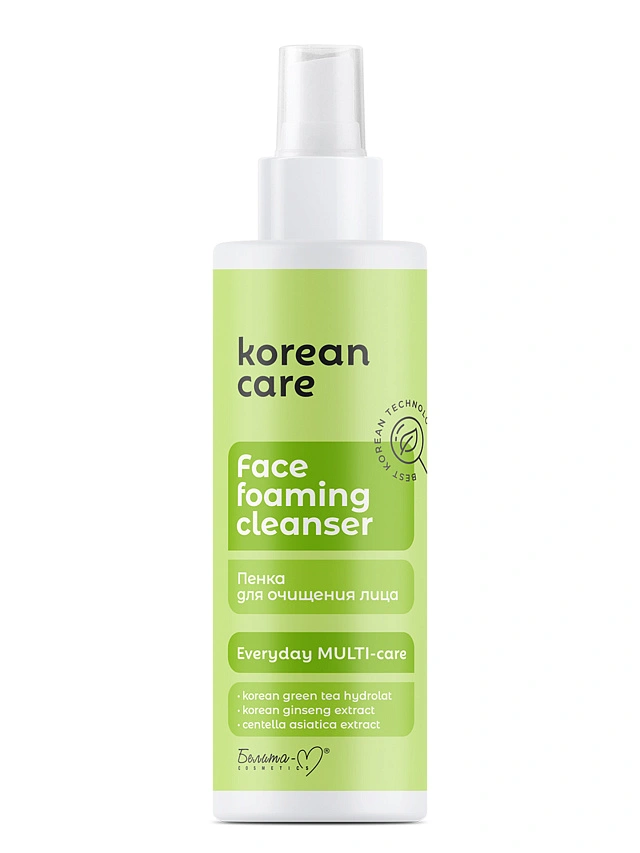 Korean Care Пенка для очищения лица серии 200 г - 1