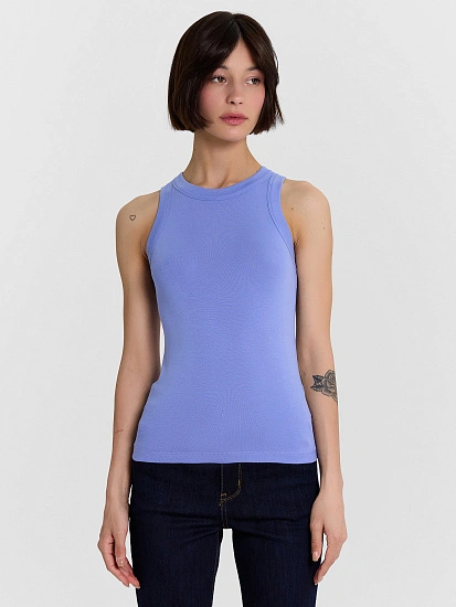 картинка Топ женский фиолетовый  от магазина стильной одежды Mark Formelle