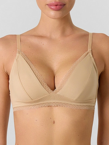 Бюстгальтер женский бежевый