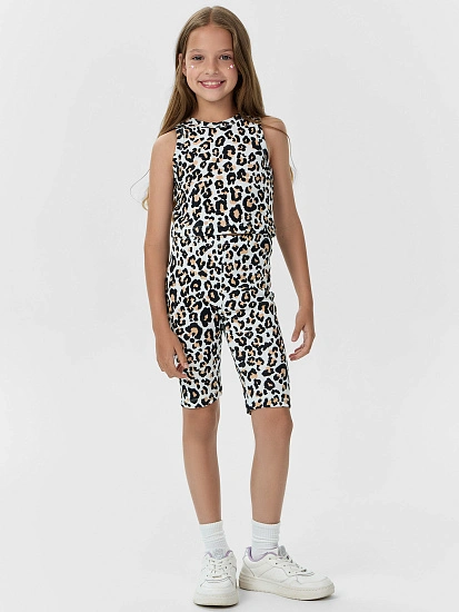 картинка КОМПЛЕКТ ДЛЯ ДЕВОЧЕК (ТОП, ШОРТЫ) от известного бренда одежды для девочек Mark Formelle