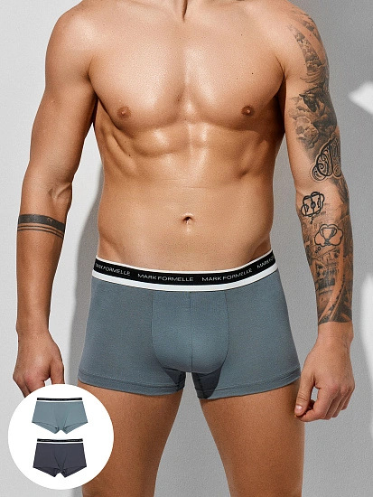 картинка Трусы боксеры мужские в наборе, 2 шт от магазина мужской одежды Mark Formelle