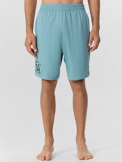 картинка Шорты мужские голубые  от магазина мужской одежды Mark Formelle