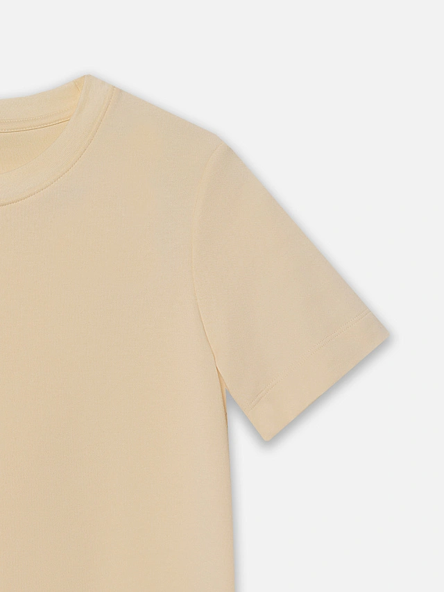 Футболка женская желтая - 6