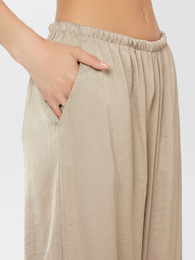 Брюки женские бежевые - 6