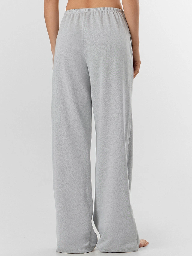 Брюки домашние женские серые - 3