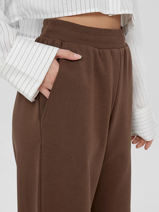 Брюки женские коричневые - 5