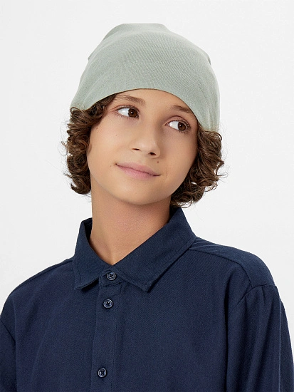 картинка Шапка детская серая от известного бренда одежды для девочек Mark Formelle
