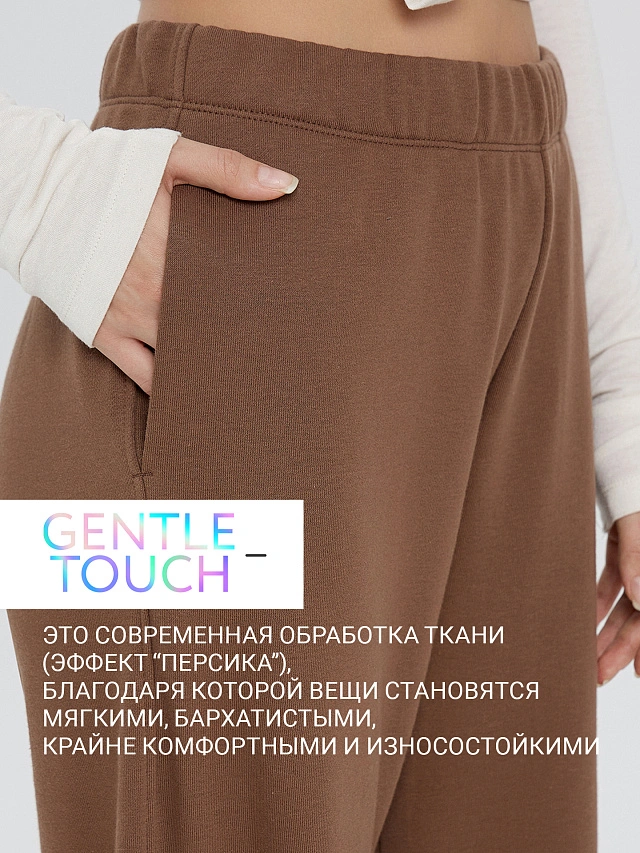 Брюки женские коричневые - 3