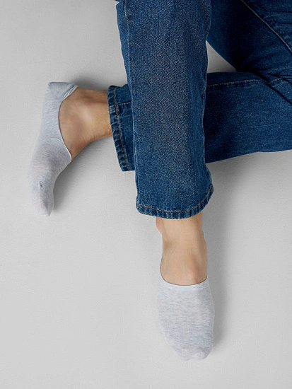 картинка Подследники мужские серого цвета от магазина мужской одежды Mark Formelle