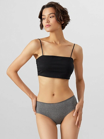 Трусы шорты женские серые