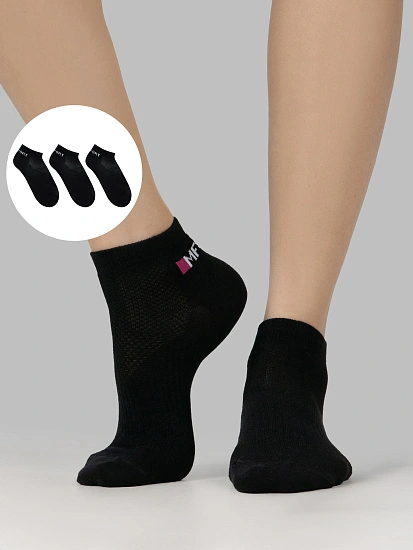 картинка Носки женские черные в наборе, 3 пары от магазина стильной одежды Mark Formelle