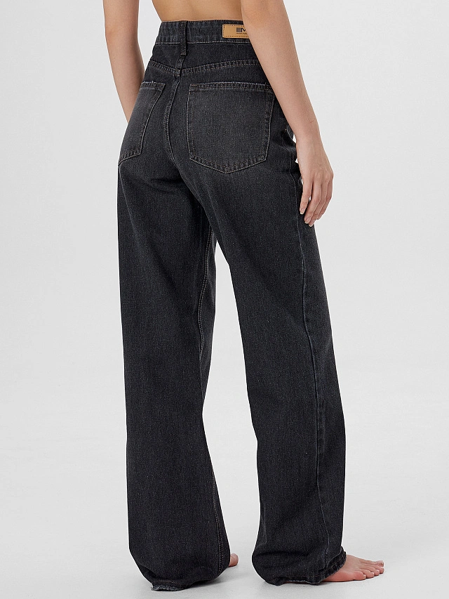 Джинсы женские серые - 4