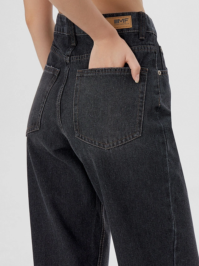 Джинсы женские серые - 7