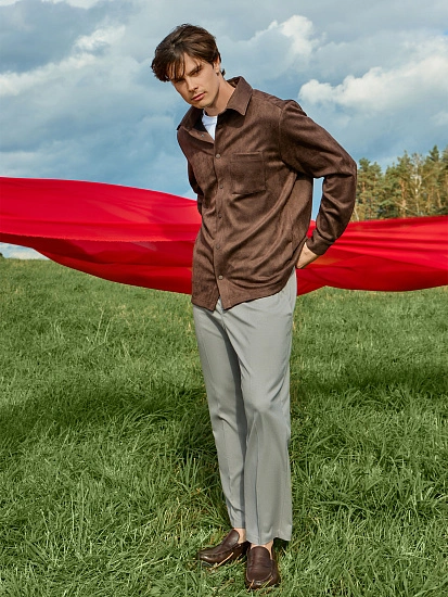 картинка Жакет мужской коричневый от магазина мужской одежды Mark Formelle