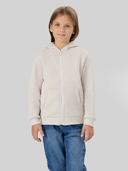 картинка Толстовка для девочек молочная от известного бренда одежды для девочек Mark Formelle